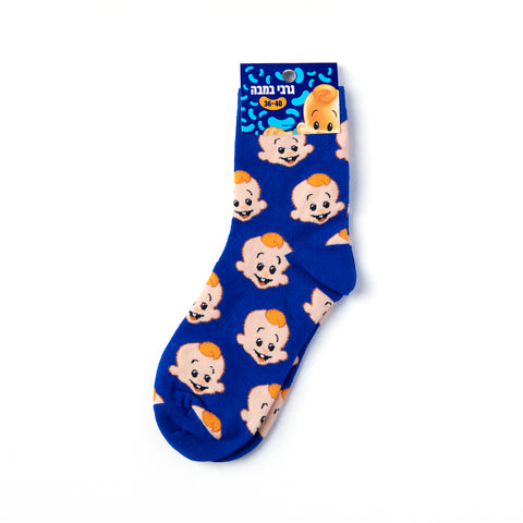 גרביים במבה - כחול